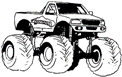 coloring page Monster Trucks